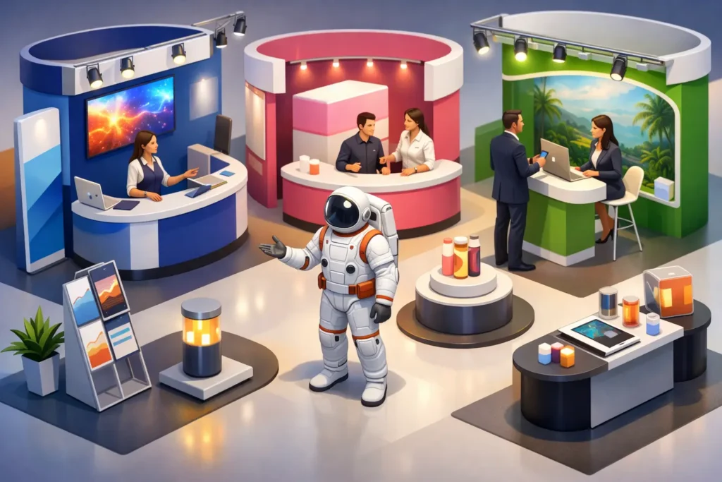 Stands publicitarios para eventos que venden